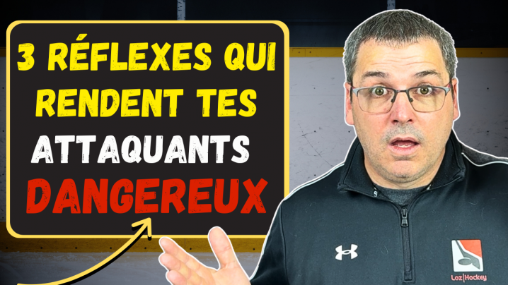 3 réflexes ESSENTIELS que tes jeunes attaquants doivent développer au hockey mineur