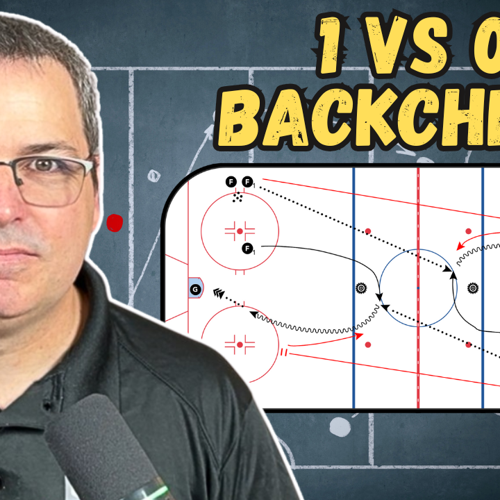 1vs0 avec repli défensif : passes, transitions et tir au filet