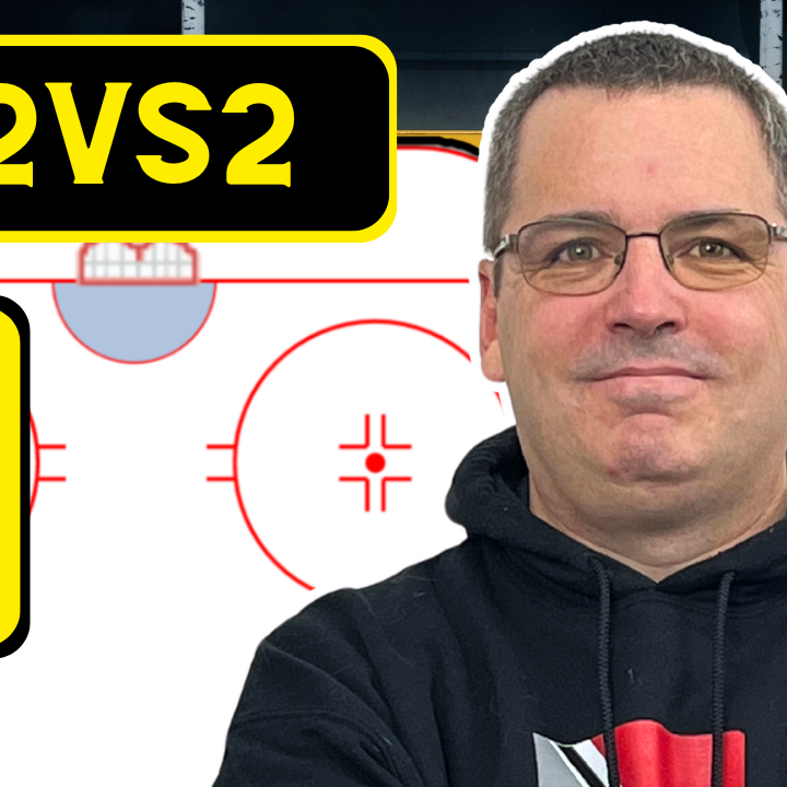 Excellent Exercice Hockey 2vs2 : Travailler le Rush et le Contrôle de l'Écart